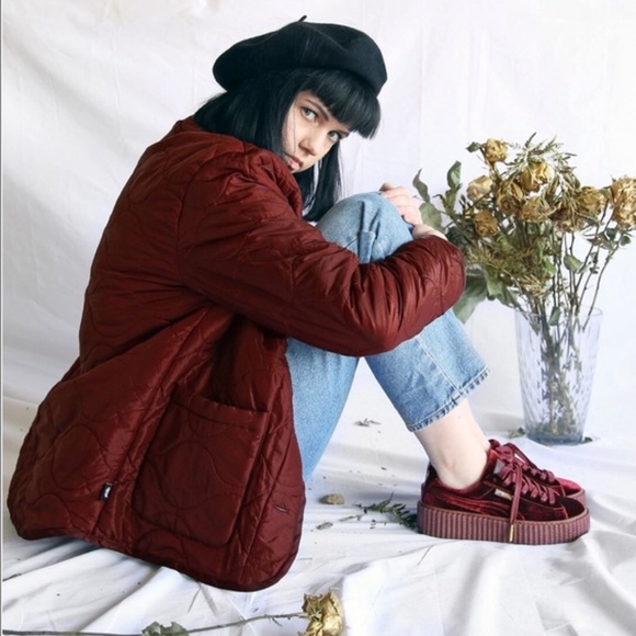 Puma X Fenty Shoes - Puma X Fenty by Rihanna Velvet Creepers Shoes 9